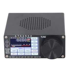 ATS25X2 Full Band Radio Receiver with DSP, Shortwave Multi Modes, Spectrum Scanning and Type C Upgrade Program