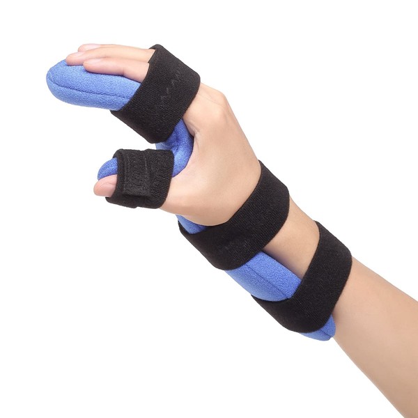 Stroke Rest Hand Splint, Night Fixer, Functional Hand Orthosis, Hand Stabiliser for Tendinitis, Arthritis, Carpal Tunnel Syndrome, Sprains, Fit for Men and Women
