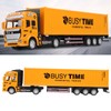 1: 48 Alloy Container Truck Model Toy Highly Simulation Children