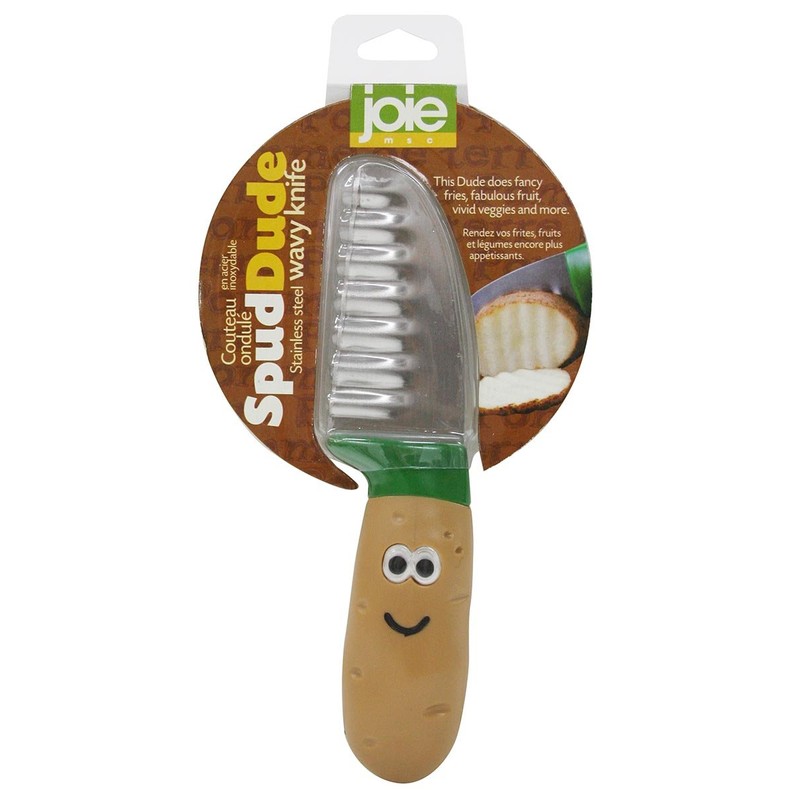 アメリカンディールスコーポレーション MSC [joie] ポテトウェイビーナイフ MSC63018 (約)柄幅3.5×全長17×厚さ3cm、刃渡り7.5cm