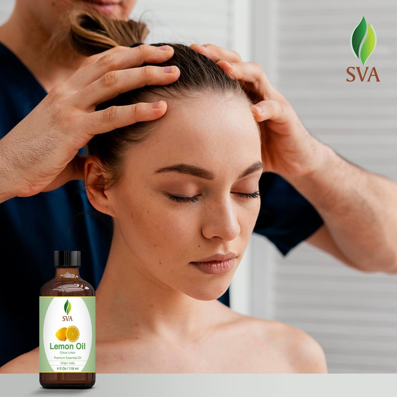 SVA Lemon Essential Oil – 4 Fl Oz – 100%
