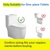 NANABIMIC 3 Inch Top Dual Flush Valve Repair Kit for