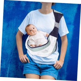 Hohopeti Newborn to Boy Girl Sling Carrier Comfortable Wrap Holder Cushioning for Mommy