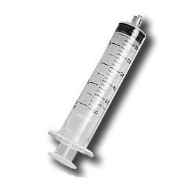 EXELint 60 ml (2 oz) Disposable Syringe, Sterile Individually Packed Single Syringe, 50 ml to 60 ml Medical Grade Luer Lock Tip (1 Pack)