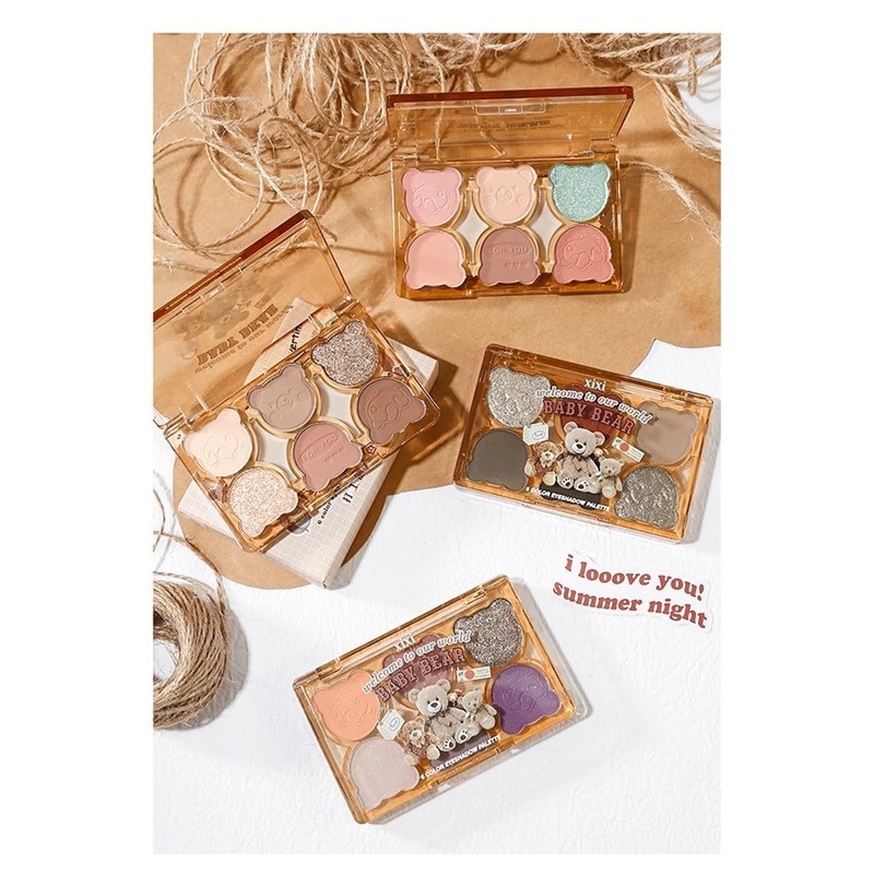 Gecomo Eye Shadow SNS Popular Eyeshadow Palette, High Color, Lasting