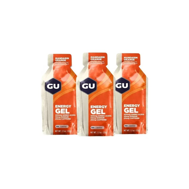 Pack de Geles GU Energy Sabor Mandarina Naranja - 24