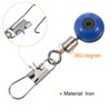 PATIKIL 26LBS 26LBS 20PCS Float Connector Rolling Swivel with Interlock