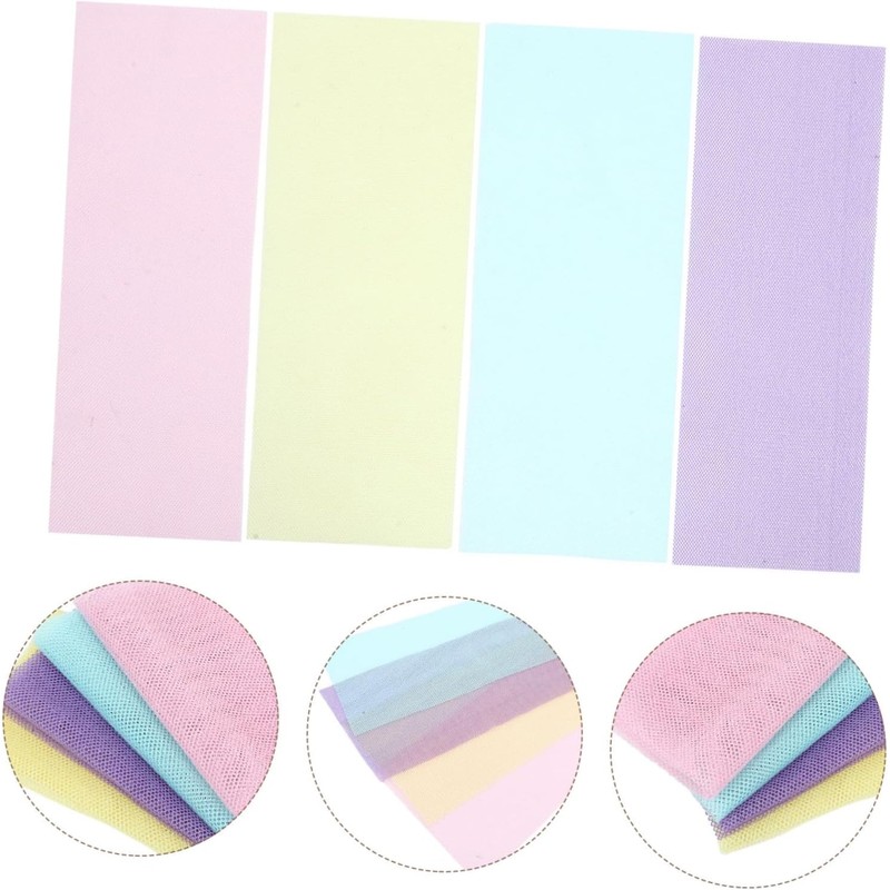 Toalla exfoliante de malla COLLBATH 4 piezas – limpieza profunda