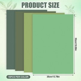 60 Sheets Sage Green Wrapping Paper, Gradient Sage Green Tissue Paper 19.69x13.78in Green Tissue Paper Light Green Tissue Paper for Crafts Gift Bags Party Decoration