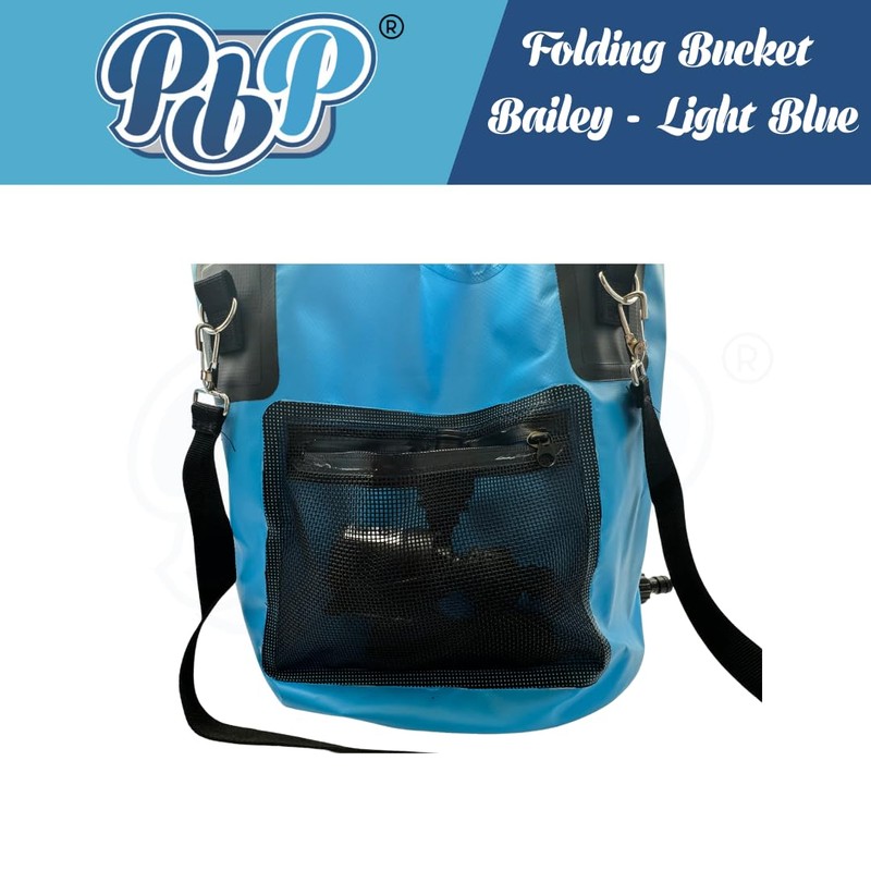 PBP "Bailey" Folding Utility Bucket, 30L Capacity, with Quick Hose