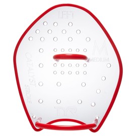 TYR Unisex Adult catalyst stroke training paddles Training Paddles - clear, M