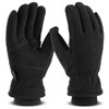 OZERO Thermal Gloves, Mens & Womens Deer Leather Winter Gloves