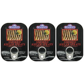 RügenFisch Smoked Kieler Sprats, 3.88 Ounce From Germany Pack of 3