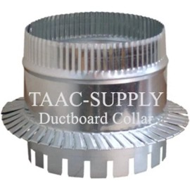 GRAY METAL Sheet Metal Ductboard Take off Start COLLAR 16" for HVAC Duct Work