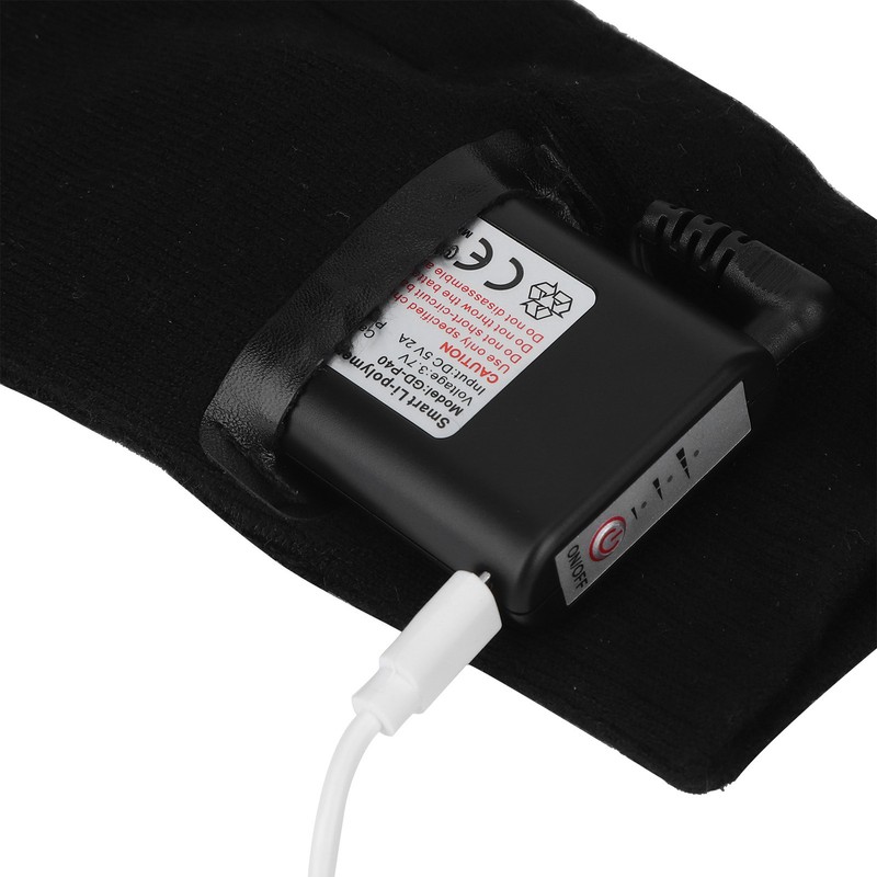 Washable Electric DoubleSided Heated Socks USB Charging with Temperature Control
