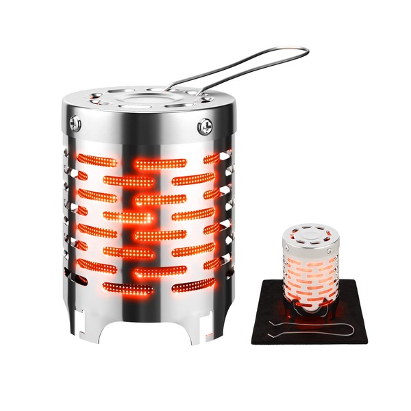 EVOCAMP Heating Attachment for Gas Stoves with 20 x 20