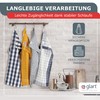 Glart 48YI2 Set of 10 Tea Towels, Kitchen Towels, 50