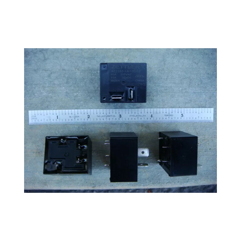 ZETTLER LOT 5 ZETTLER High Current 40A Power RELAY 15V