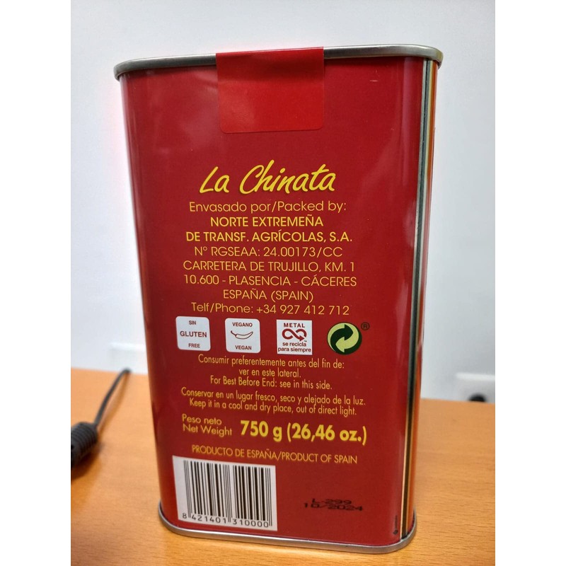 La Chinata Hot Smoked Paprika 750 grams
