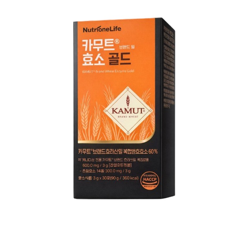 Nutrione Kamut Enzyme Gold 3g x 30 packets (6) /