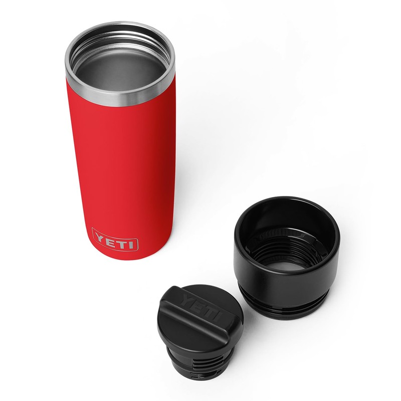 YETI Rambler 16 oz Travel Bottle, Stainless Steel, Vacuum Insulated
