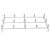 Fryer Skewer Stand Uniform Cooking Rust Resistance Stainless Steel Vertical