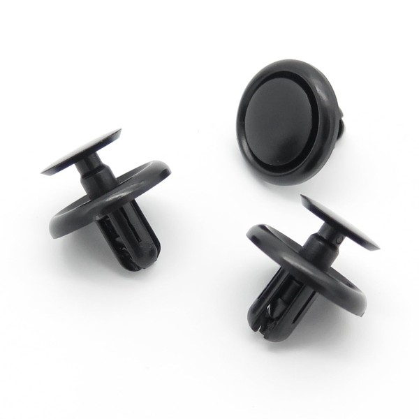 VVO Fasteners Plastic Windscreen Cowl or Scuttle Panel Clip, Black