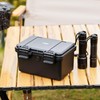 KIWIFOTOS 58 Slots AA AAA CR2032 Battery Case Holder with