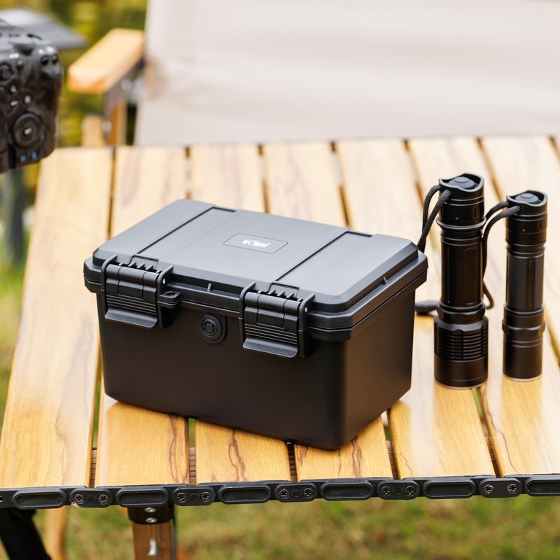 KIWIFOTOS 58 Slots AA AAA CR2032 Battery Case Holder with