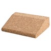 Short Cork Yoga Wedge - 10 x 9 x 3