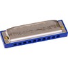 Hohner Pentaharp Harmonica, Key of G Minor, Stainless steel (M21BX-GM)