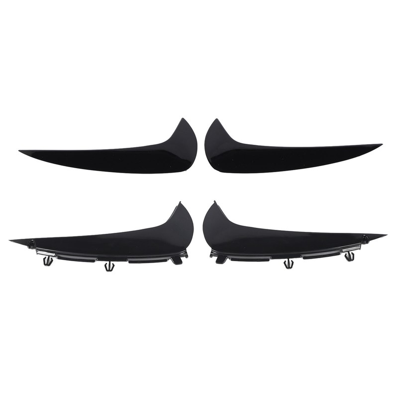 1 Pair Rear Bumper Spoiler Air Vent Cover Left Right