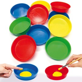 Baker Ross 10 Colourful Containers (Set of 10), Assorted