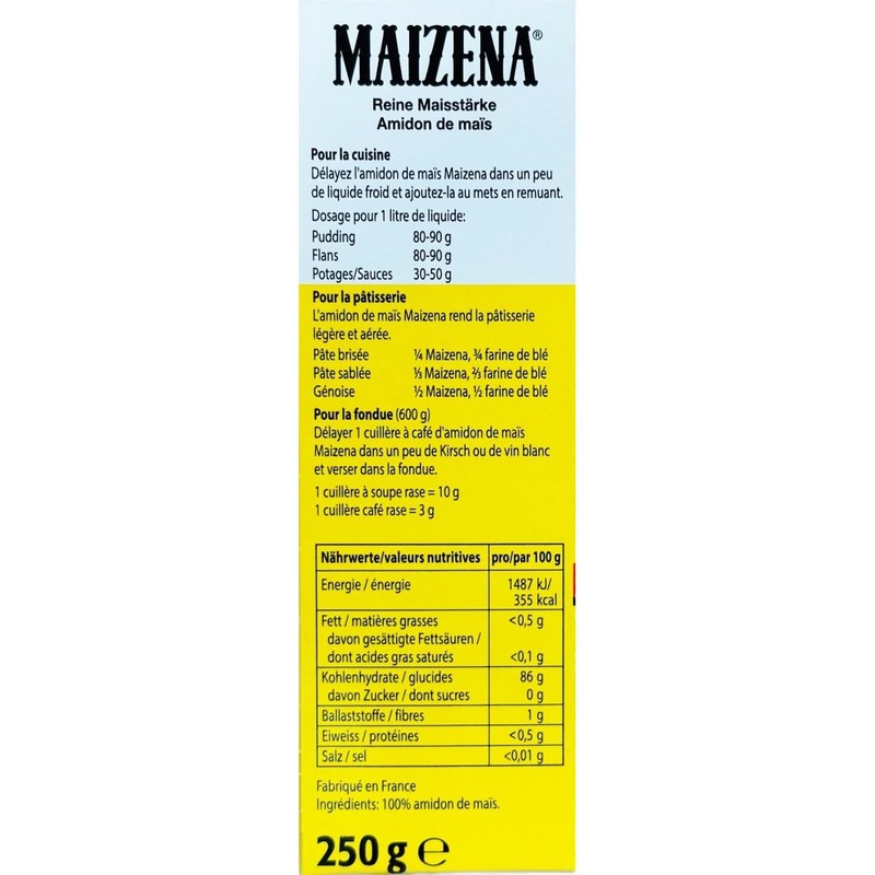 Maizena - Pure corn starch - 250 g