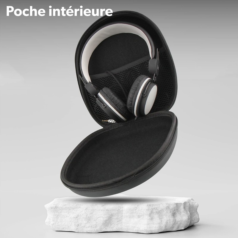 T'nB CSCASEBK Universal Headphone Storage Case