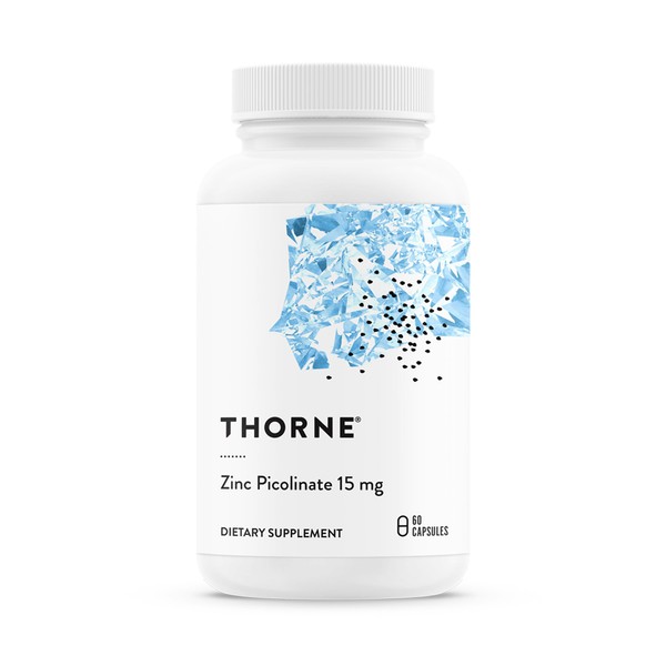 THORNE - Zinc Picolinate 15mg - Highly Absorbable Zinc Supplement