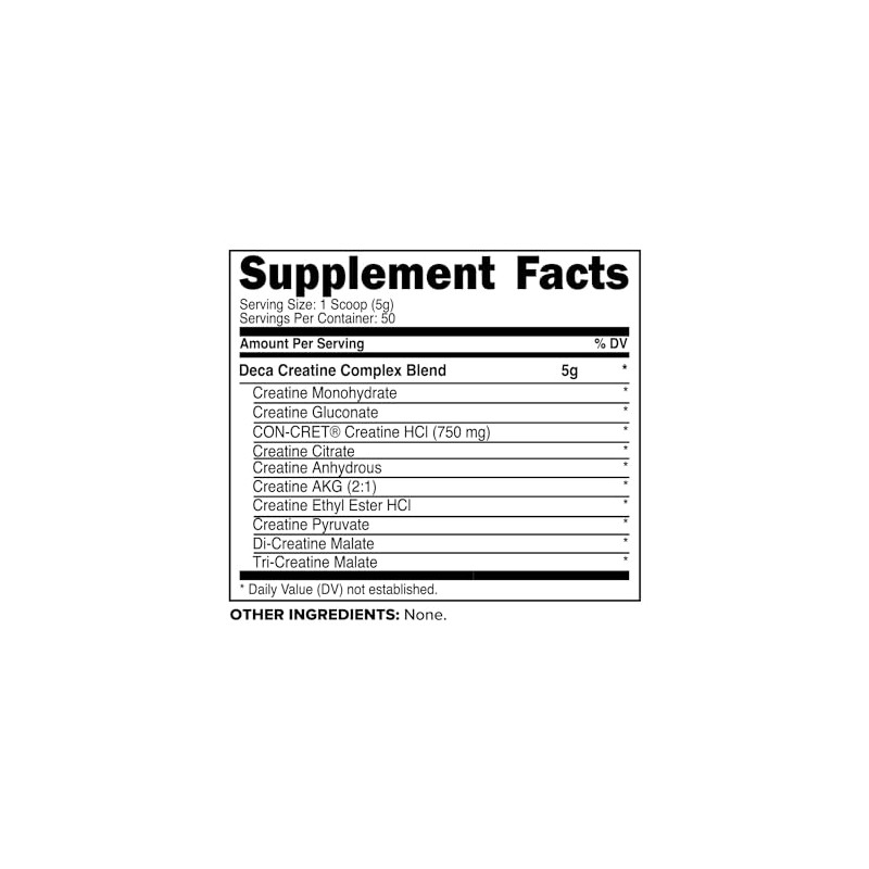 Primaforce Creatine-X 250 Grams - High-Performance 10 Creatine Complex -
