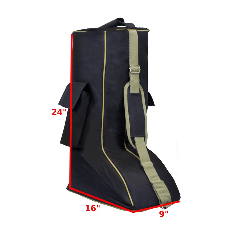 Derby Originals 600D Nylon Padded Tall English Riding Boot Carry