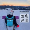 HipierFx Ski and Snowboard Harness Trainer Backpack for 3-7 Old