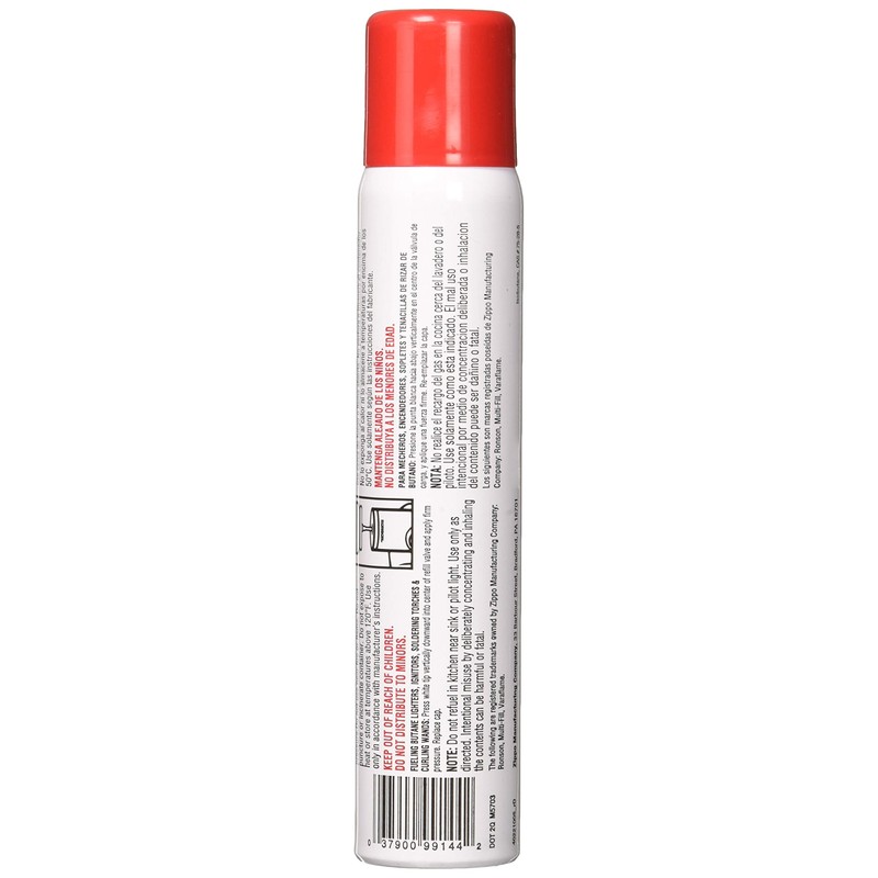 Ronson Butane Fuel Refill 135ml – Pack of 2 –