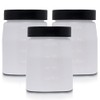 Bronze Tan Replacement Cups with Lids (3Pack) - 200ml Storage