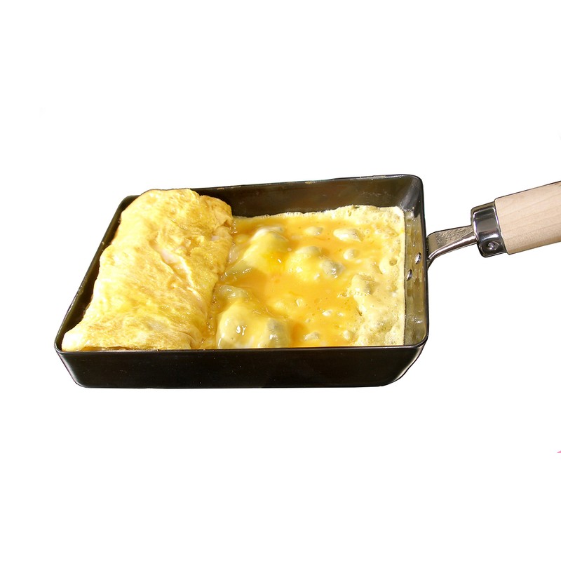 River Light Egg Pan, Iron Frying Pan, Extreme Japan, Large,