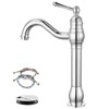 gotonovo Vessel Sink Faucet 360° Swivel Spout Single Handle Tall