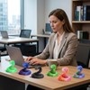 TUBAWD 6PCS 3d Printed Snake, 3d Printed Animals, Snake -