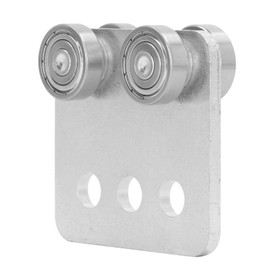 4-Wheel Trolley Mounting Castors, High Bearing Trolley Mounting Sliding Door Roller Strut Trolley Castors Trolley Assembly 4-Wheel Sliding Door Roller High Bearing Rolling Bearing Accessory