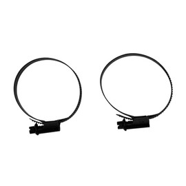 Cf Posh 830624 All Stainless Steel Hose Band, Black, 1.6 - 2.4 inches (40 - 60 mm), Pack of 2