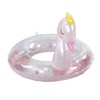Inflatable Swimming Ring with Sequins Thickened PVC Kids Pool Float