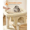 Feandrea Cat Tree, 33.1-Inch Cat Tower, L, Cat Condo for