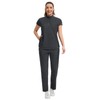 Kitmaz Medical Scrub Set For Women - Modern Mandarin Collar