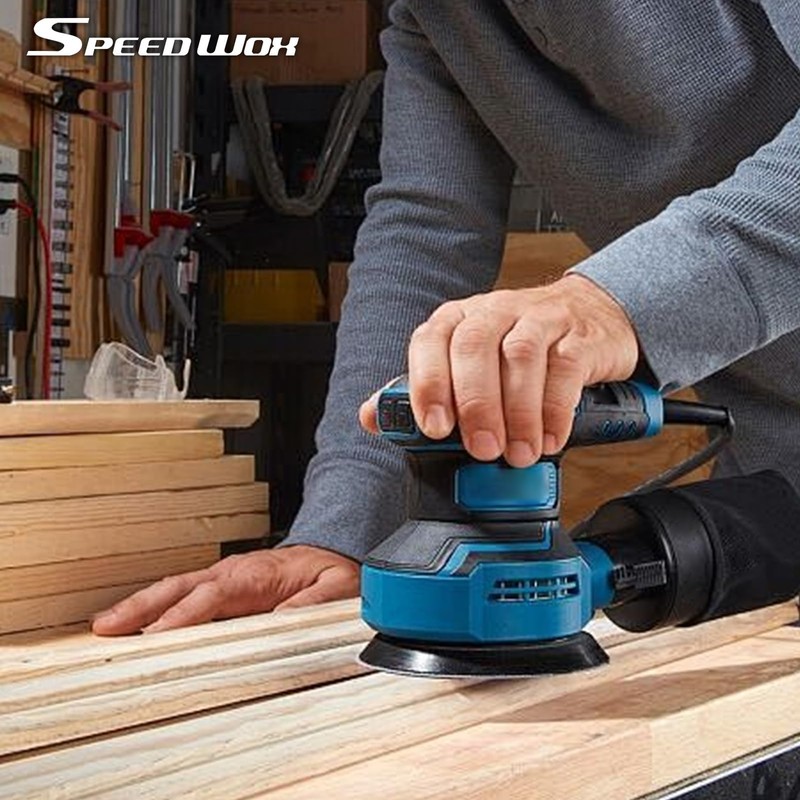 SPEEDWOX 50PCS 6" Gold PSA Sanding Discs, 320 Grit Aluminium